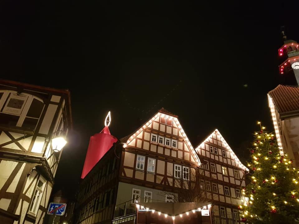 Hotel & Cafe Schachtenburg Schlitz Exterior photo